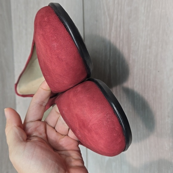 SAS Women Red Flats Comfortable Slip-On Loafers Shoes Sz 11M - Picture 4 of 12
